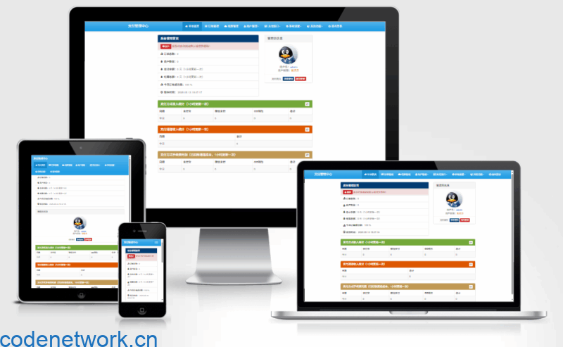 易支付 精美设计的支付收银台模板 门店收银管理系统 云支付收银台|思创源码网