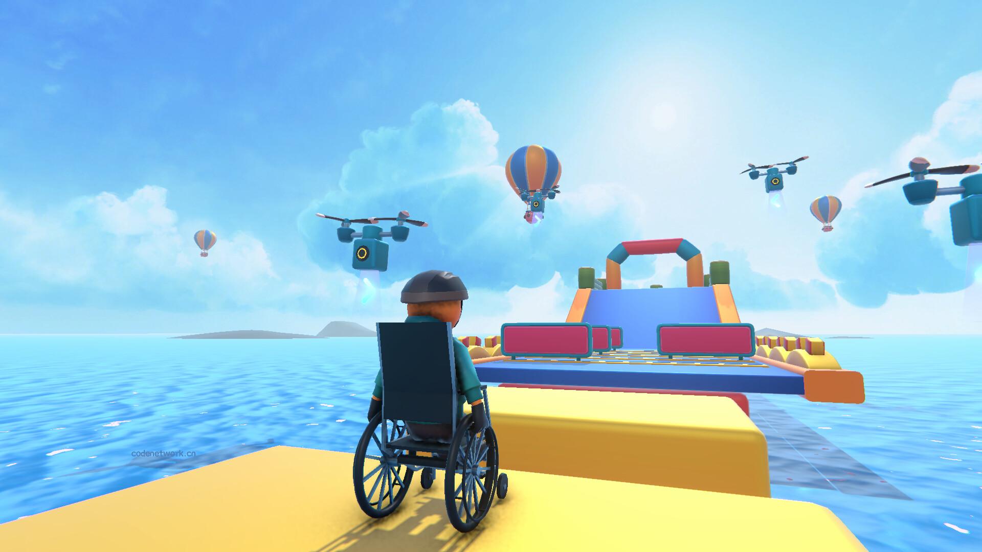 轮椅模拟器/4Wheel Challenge 轮椅模拟器/4Wheel Challenge