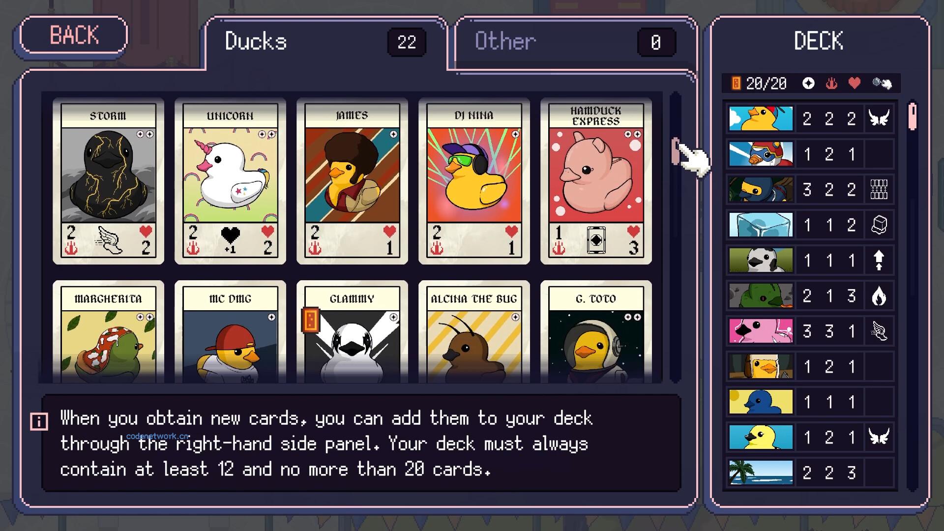 小黄鸭卡牌：静谧之旅/Placid Plastic Deck - A Quiet Quest