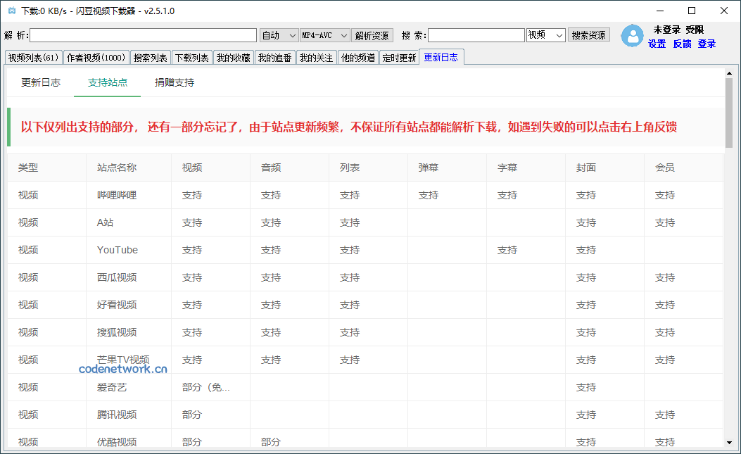闪豆多平台视频下载器v20260227绿色版