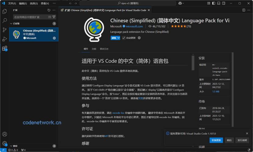 Visual Studio Code 1.107.18627中文绿色版|思创源码网