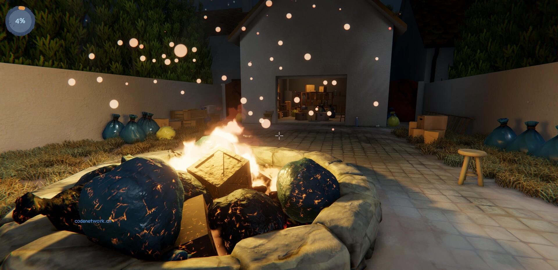 火坑：把东西扔进火里/Fire Pit: Throw Things Into The Fire|思创源码网