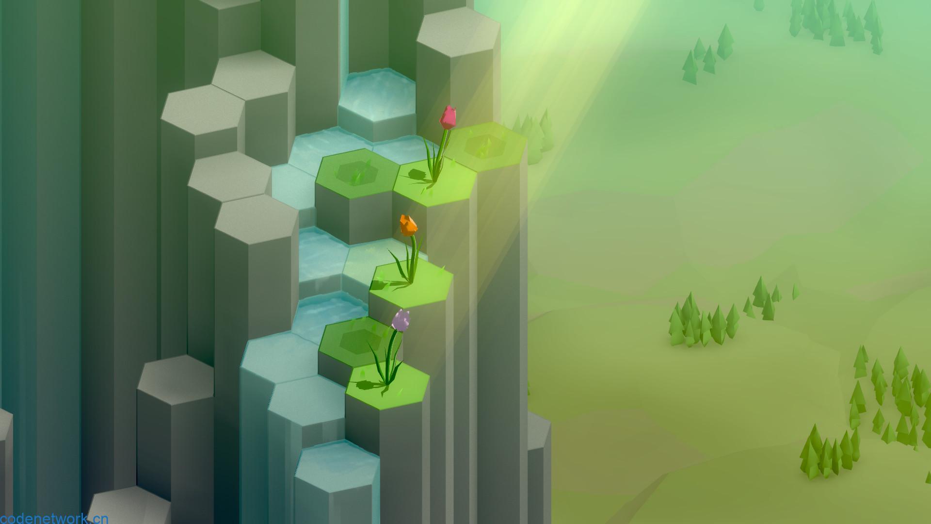 春天的瀑布/Spring Falls|思创源码网