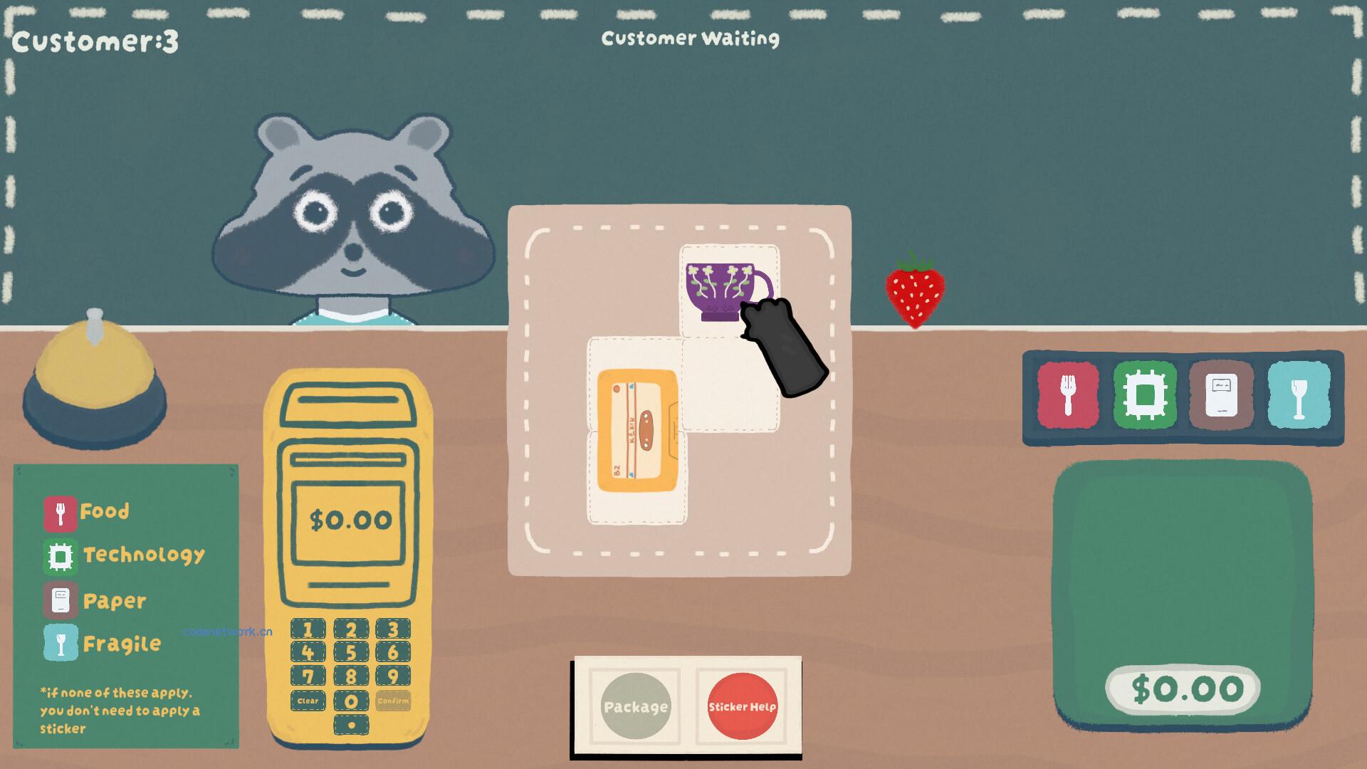浣熊打包店/Raccoon Packer: A Cozy Puzzle Game