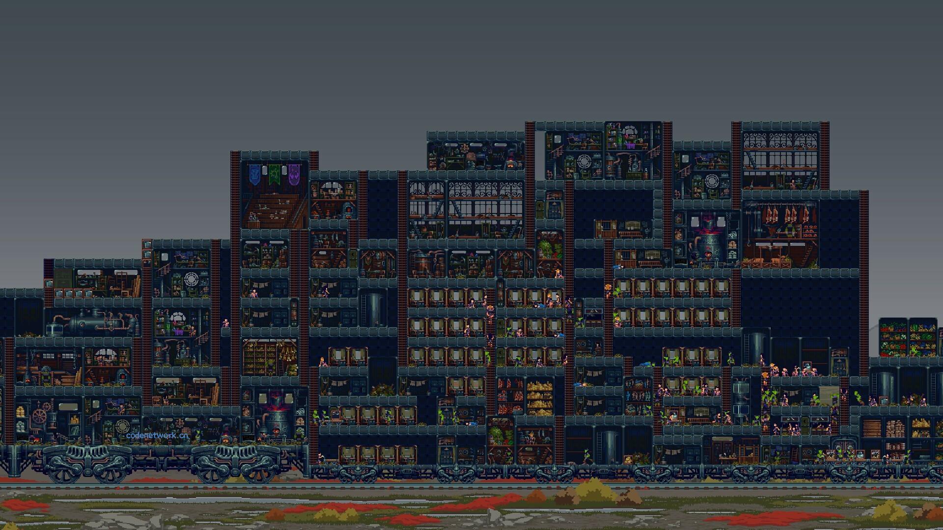 钢铁动脉：铁路城市建造者/Steel Artery: Train City Builder