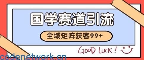 国学赛道精准拓客，自热矩阵日引99+ 获客SOP【揭秘】|思创源码网