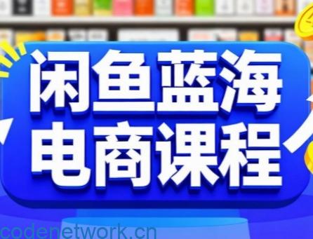 闲鱼蓝海电商课程，手把手助你快速上手，轻松实现闲鱼稳定盈利|思创源码网
