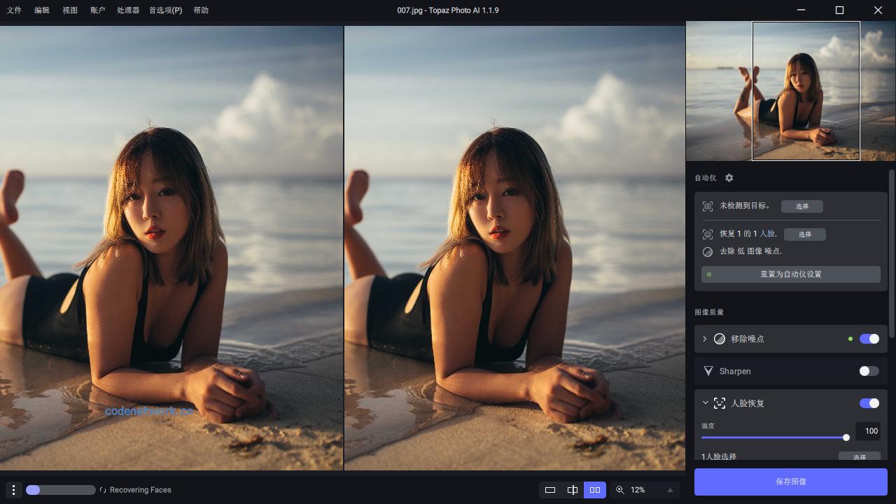 Ai图片降噪Topaz Photo Pro v1.1.1高级版|思创源码网
