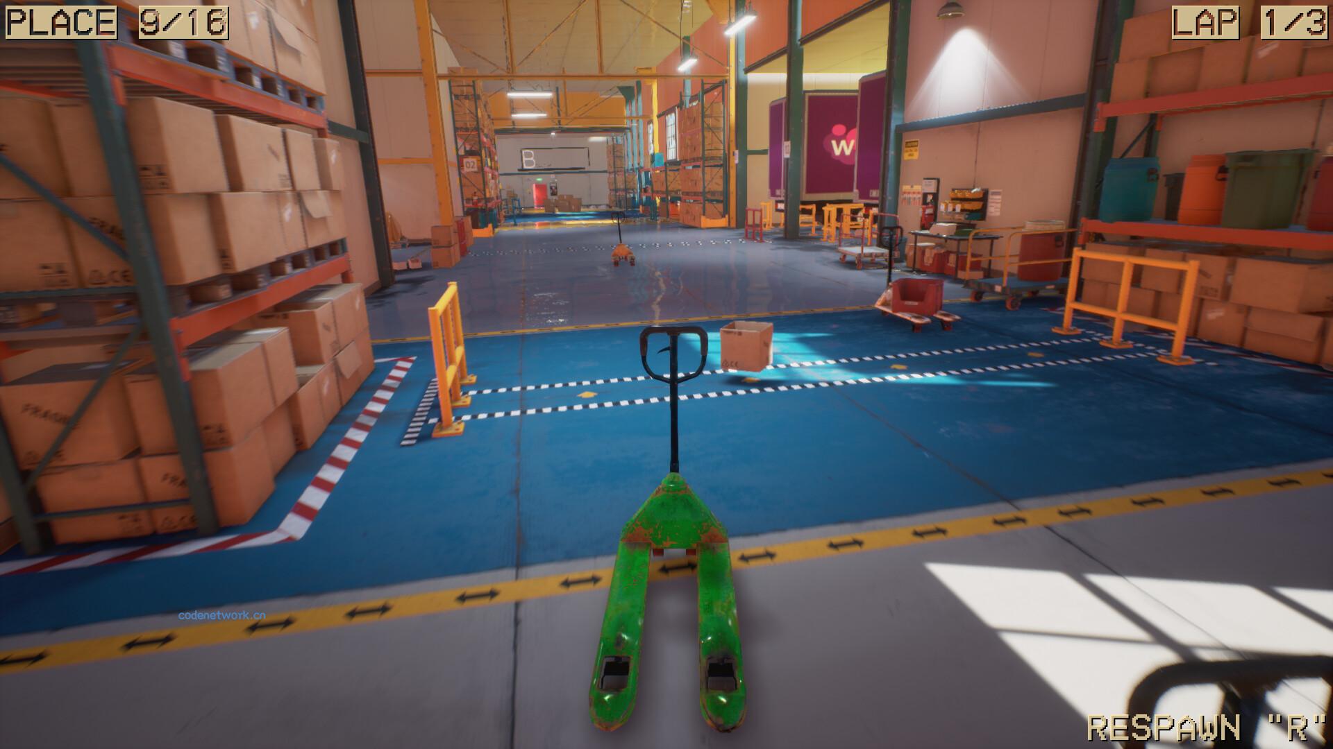 托盘搬运竞速/Pallet Jack Racing