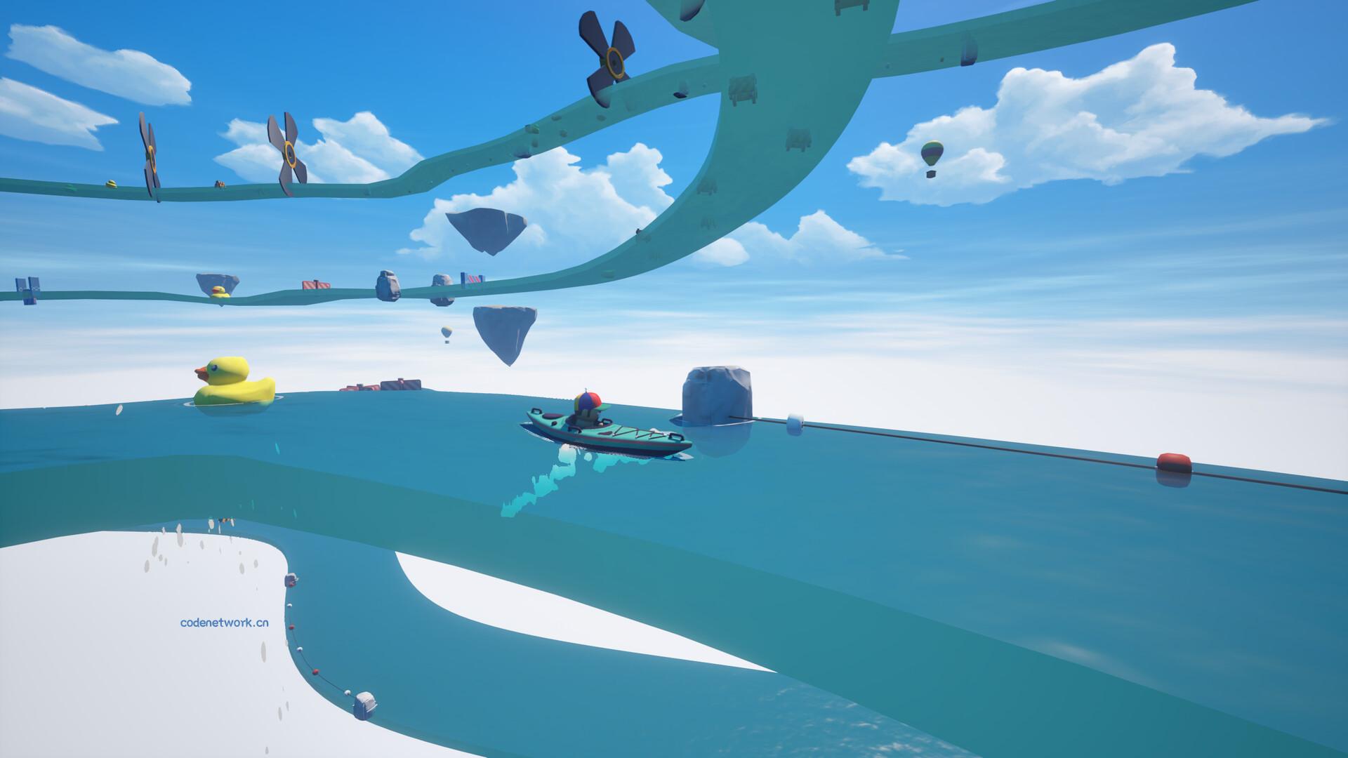 一起划船/Boat Together/支持网络联机|思创源码网