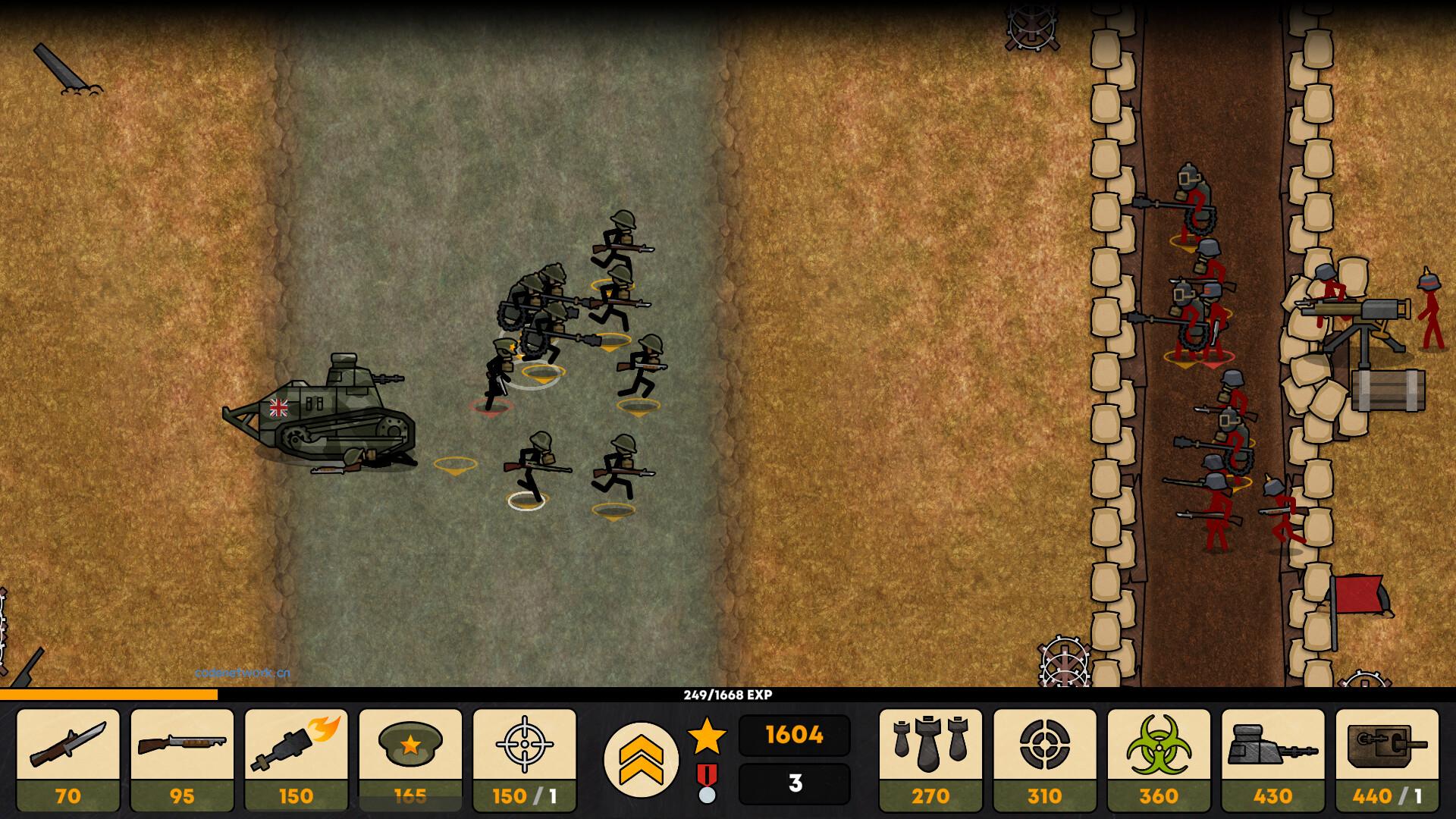 火柴人战壕/Stickman Trenches|思创源码网