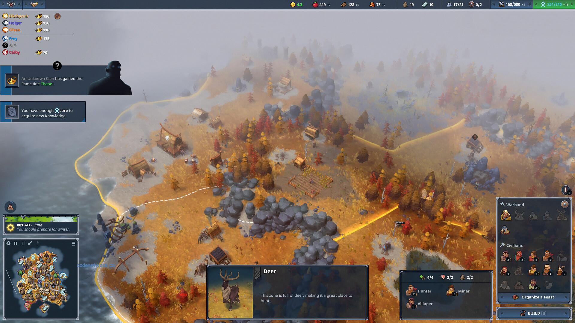 北加尔/Northgard 版本更新