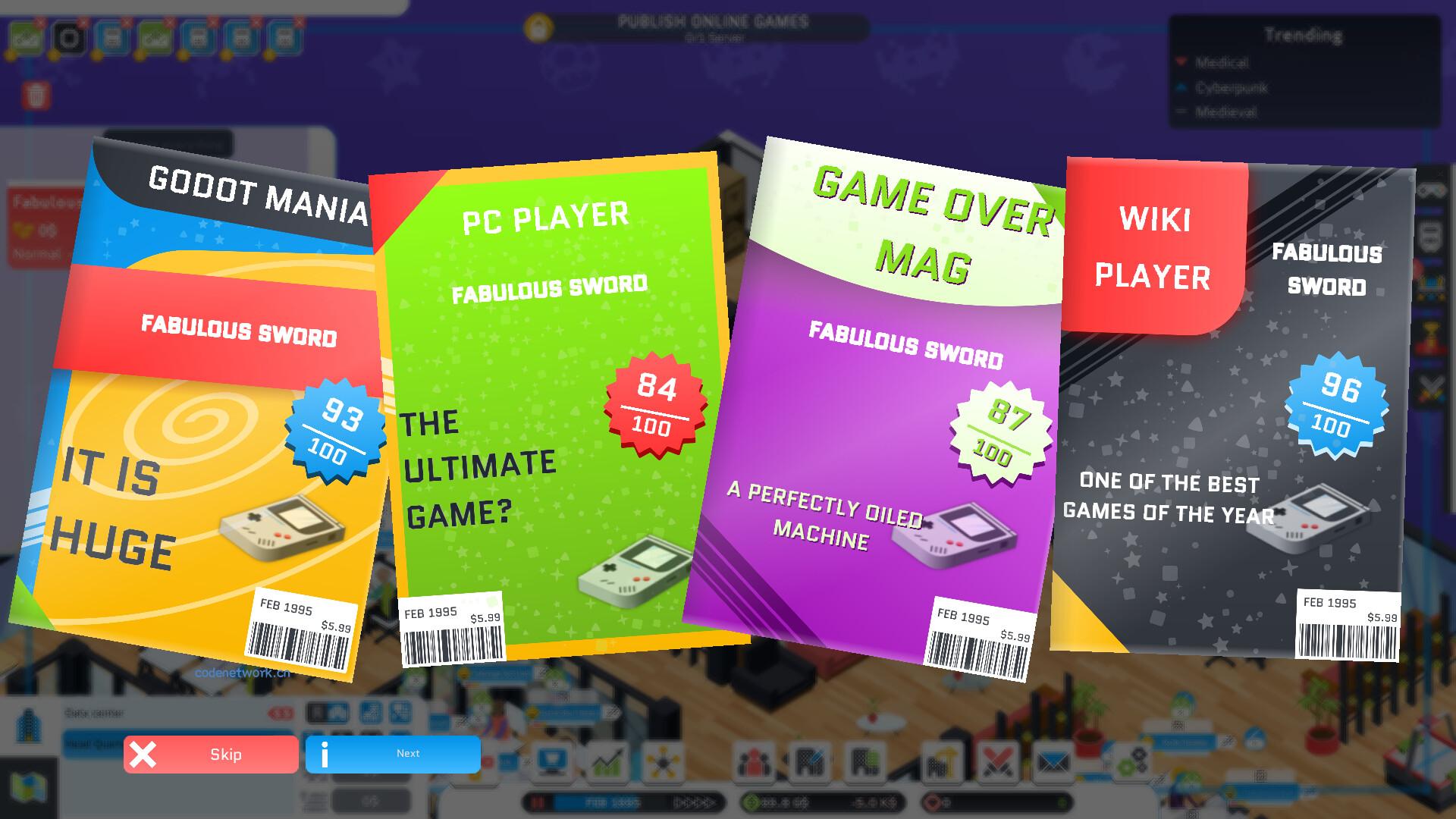 游戏大亨：都市工作室/City Game Studio: a tycoon about game dev