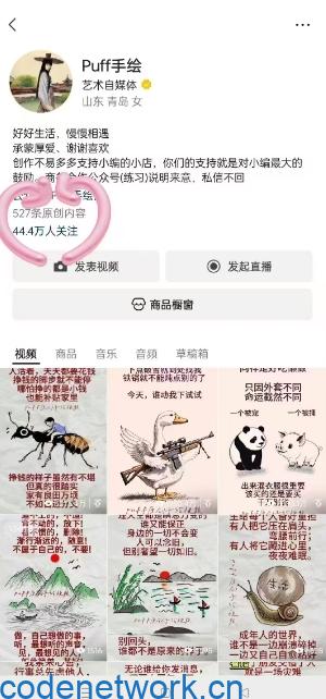 Puff手绘视频号分成项目，三天过分成计划，简单易上手，适合新手|思创源码网