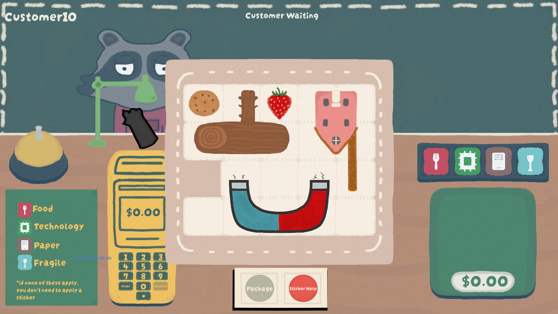 浣熊打包店/Raccoon Packer: A Cozy Puzzle Game