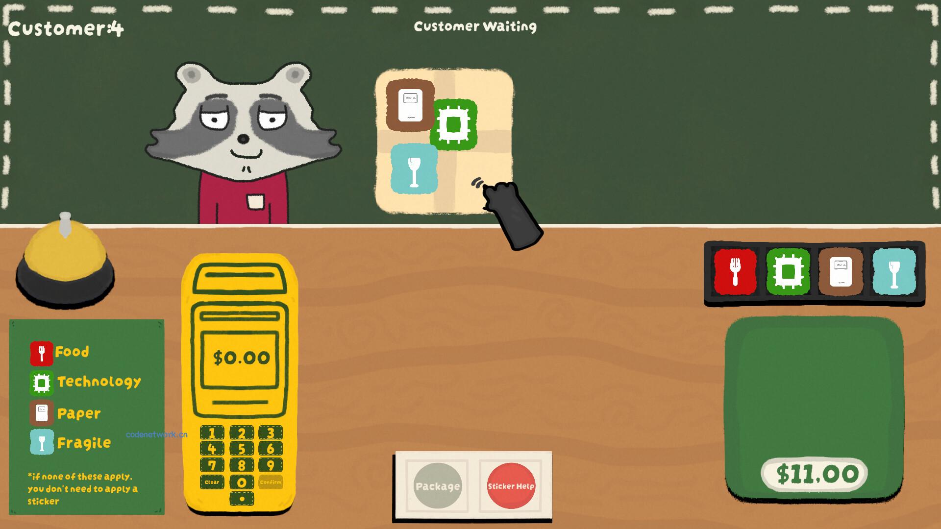 浣熊打包店/Raccoon Packer: A Cozy Puzzle Game