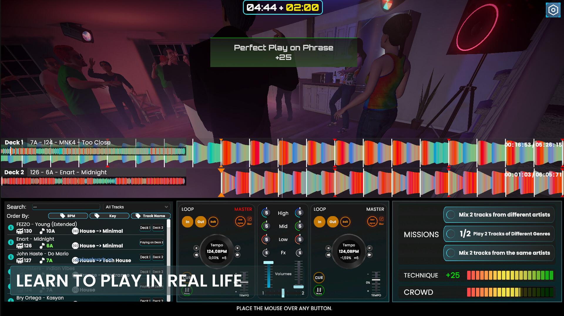 DJ Life Simulator：学习真正的DJ技巧/DJ Life Simulator: From Your Bedroom to the Mainstage 新游发布