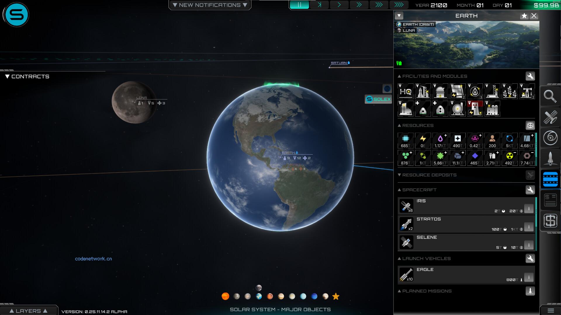 太阳疆域：太空探索管理者/Solar Expanse - Space Exploration Manager 版本更新