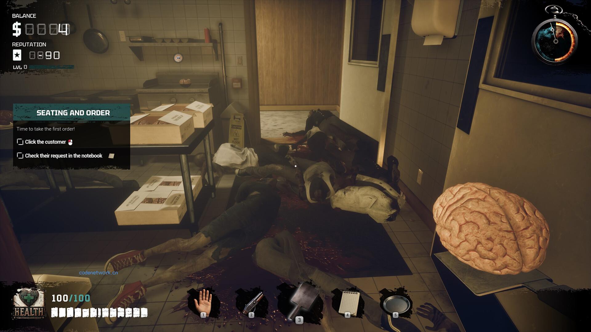 僵尸餐馆模拟器/Zombie Diner Simulator|思创源码网