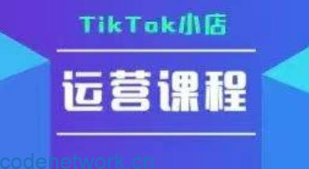 TikTok小店运营实操课，TK小店运营实操+疑难答疑|思创源码网