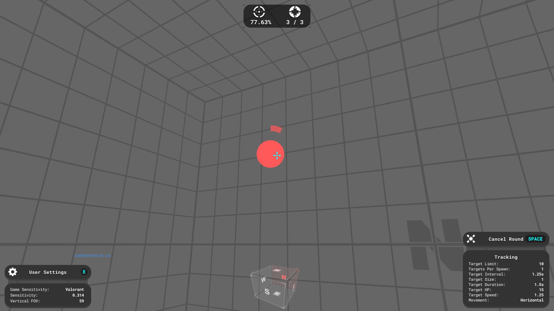 FPS枪法入门：简易瞄准训练/Simple FPS Aim Trainer|思创源码网