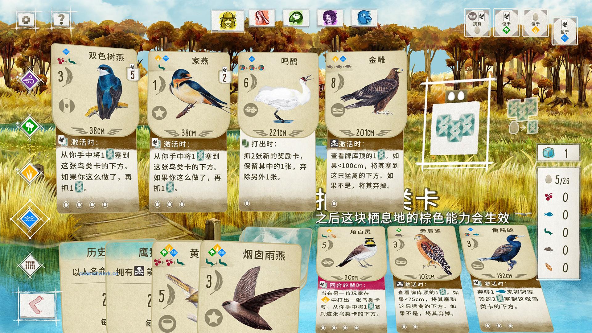 展翅翱翔/WINGSPAN 版本更新