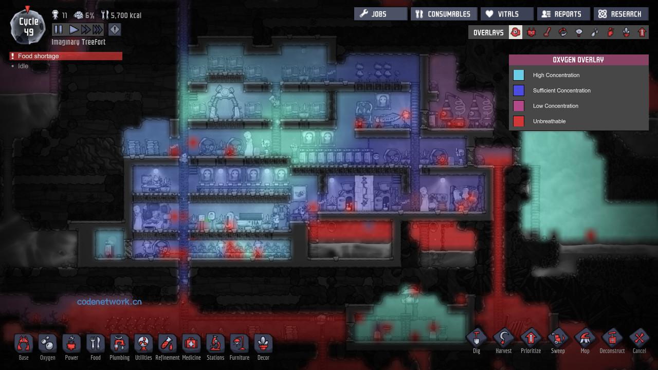 缺氧：眼冒金星/Oxygen Not Included/支持网络联机 版本更新