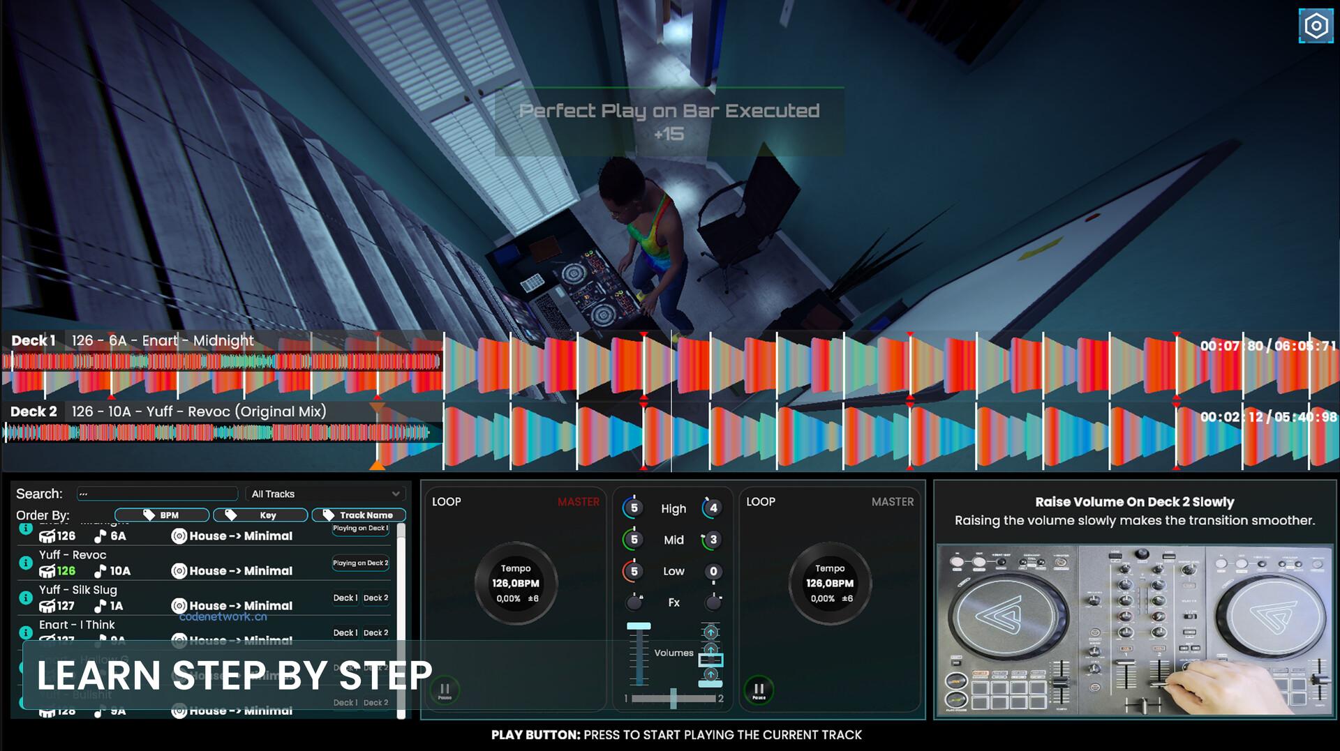DJ Life Simulator：学习真正的DJ技巧/DJ Life Simulator: From Your Bedroom to the Mainstage 新游发布