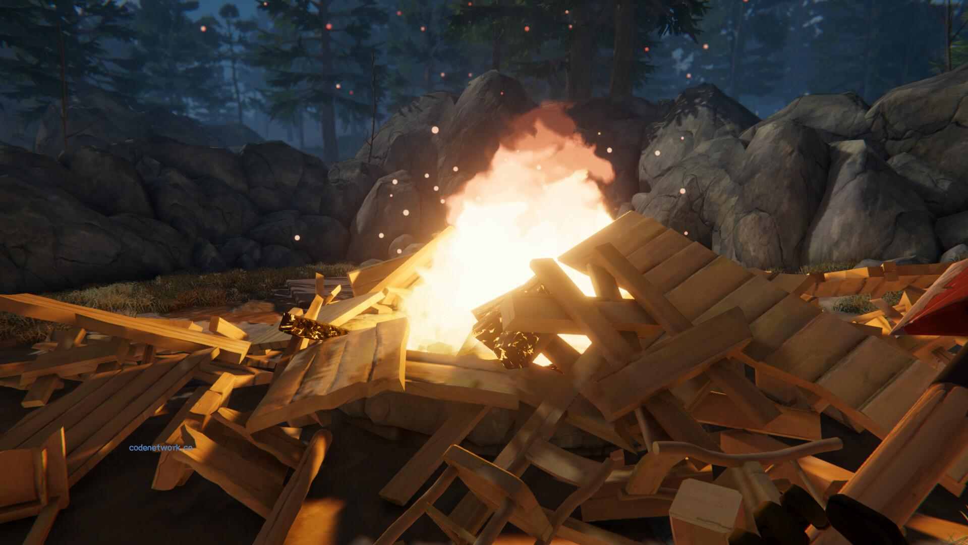 火坑：把东西扔进火里/Fire Pit: Throw Things Into The Fire