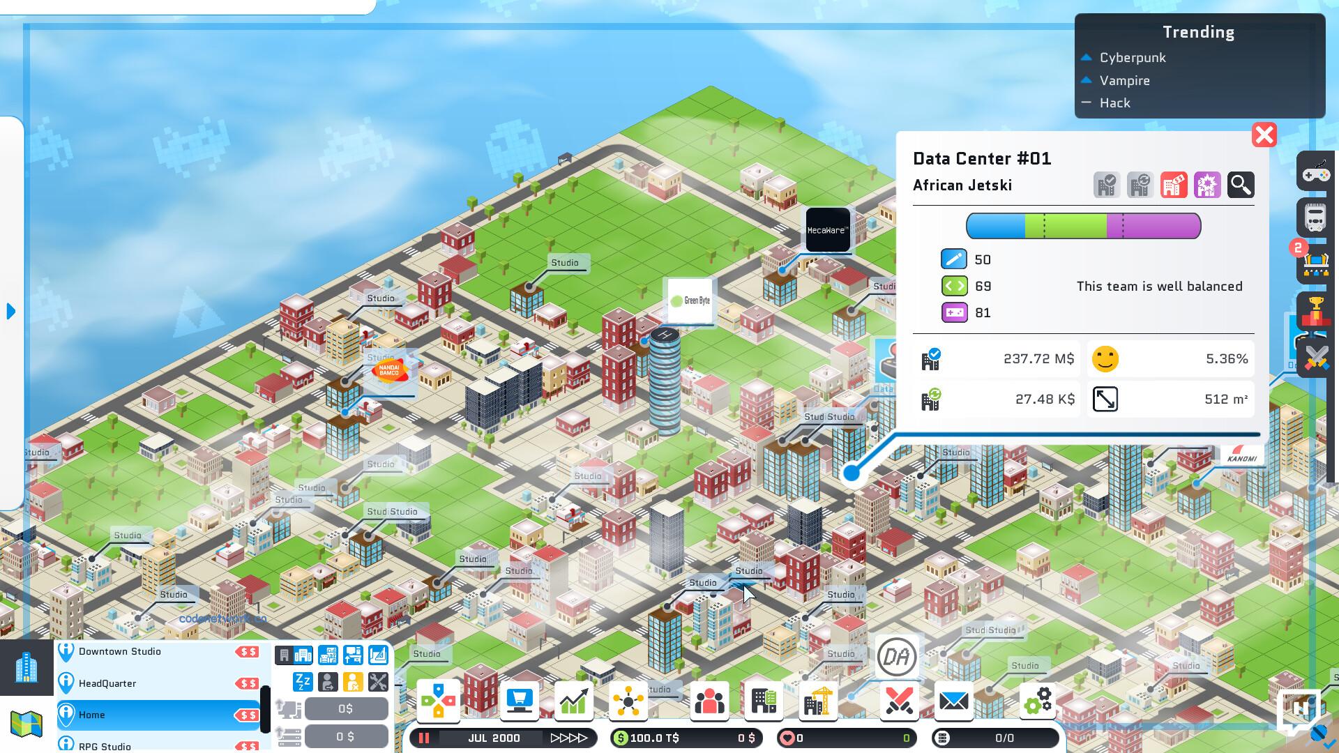 游戏大亨：都市工作室/City Game Studio: a tycoon about game dev